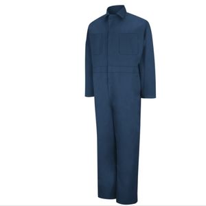 Red Kap Twill Action Back Coverall With Chest Pockets